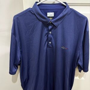 Greg Norman Collection Navy Polo Shirt